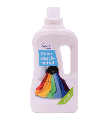 ULRICH natürlich Waschmittel Color 1 Liter flüssig NCP-vegan zertifiziert