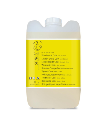 SONETT Waschmittel color Mint &amp; Lemon fl&uuml;ssig 20 Liter