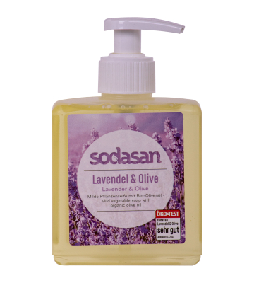 SODASAN Flüssigseife Liquid Lavendel-Olive 300 ml Pflanzenseife