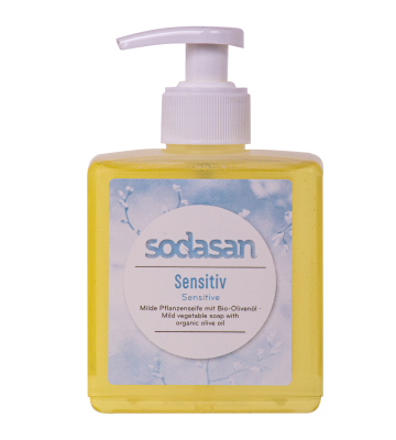 SODASAN Fl&uuml;ssigseife Liquid Sensitive 300 ml Pflanzenseife