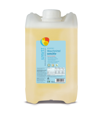 SONETT Waschmittel fl&uuml;ssig sensitiv 5 Liter ohne Duft- und Farbstoffe