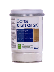 BONA Craft Oil 2K Light Grey 1,25 Liter lichtgrau