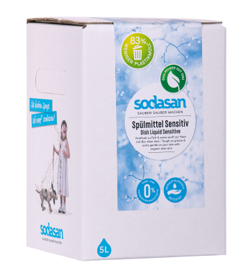 SODASAN Spülmittel Sensitive 5 Liter Bag in Box