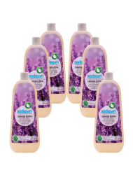 SODASAN Flüssigseife Liquid Lavendel-Olive 6 x 1...