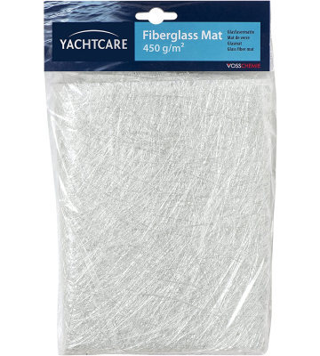 YACHTCARE Fiberglas Mat 450 g Glasmatte (1 m&sup2; Inhalt) Glasfasermatte