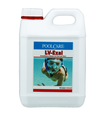 Vosschemie Poolcare LV Exal 1 Liter (Wasserpflege - Algenvorbeugung) ohne Chlor