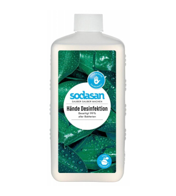 SODASAN H&auml;ndedesinfektion 6 x 1 Liter Euroflasche