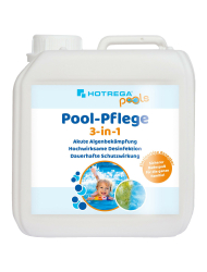 HOTREGA Pool-Pflege 3-in-1 Algenbekämpfung 2 Liter