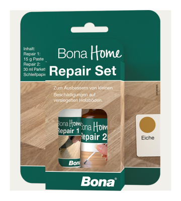 BONA Home Reparatur Set 4 teilig Eiche