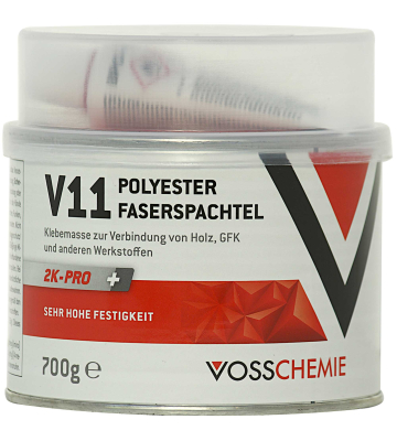 VOSSCHEMIE V11 Polyester Faserspachtel 2K Pro 700 g