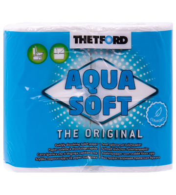 THETFORD Aqua Soft Toilettenpapier 1 Packung = 4 Rollen