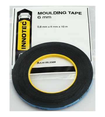 INNOTEC Moulding Tape, 10m Rolle 6mm Doppelklebeband