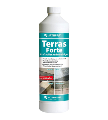 HOTREGA Terras Forte 1 Liter Kraftvoller Au&szlig;enreiniger Konzentrat