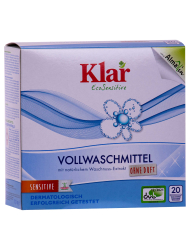 KLAR Vollwaschmittel Pulver 1,1kg mit nat&uuml;rlichem...