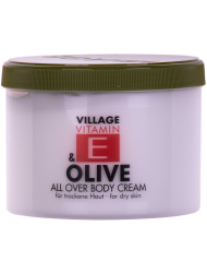 VILLAGE Vitamin E Bodycream Olive 500ml K&ouml;rperlotion