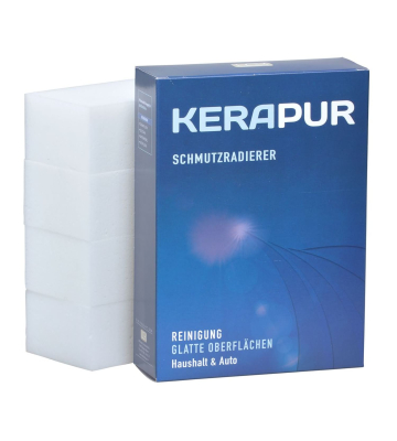 LCK KERAPUR Schmutzradierer Reinigungsschwamm 4er Packung