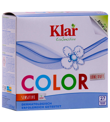 KLAR Color Waschmittelpulver ohne Duft 1,375 kg