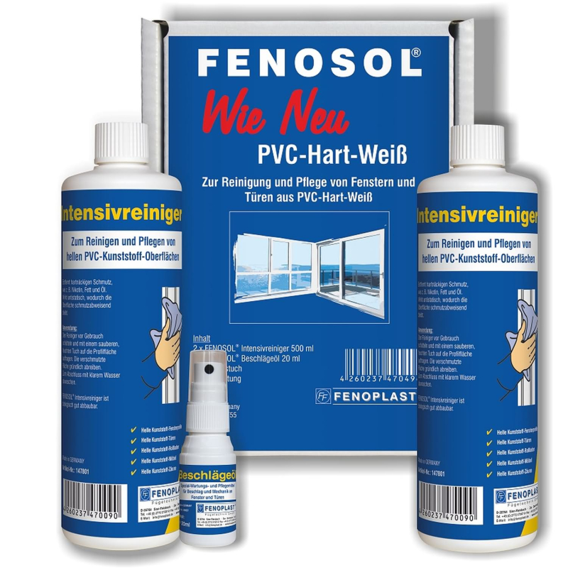 15,90 €/L Fenosol Reiniger für PVC-Struktur farbig Rollladen u Fensterprofile 