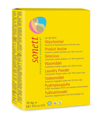 SONETT Waschmittel Pulver Konzentrat 10 kg - 40&deg;60&deg;95&deg;