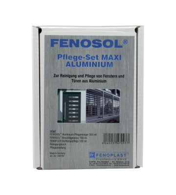 FENOPLAST Fenosol Pflege-Set Aluminium MAXI