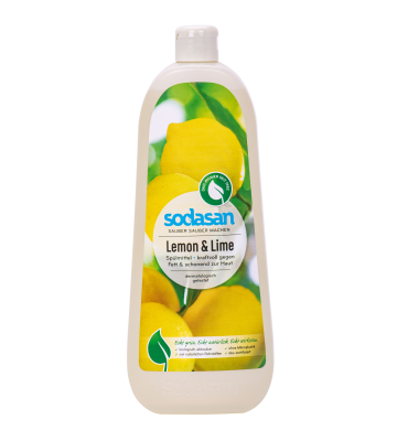 SODASAN Spülmittel Lemon & Lime 1 Liter