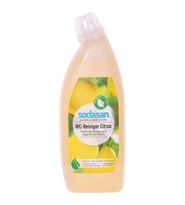 SODASAN WC Reiniger Citrus 750 ml in der Schr&auml;ghalsflasche