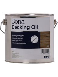 Bona Decking Oil 2,5 Liter Teak Terrassen&ouml;l