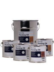BONA Decking Oil Imprägnieröl für Terrassendecks im Außenbereich in verschiedenen Farb-/Größenvarianten