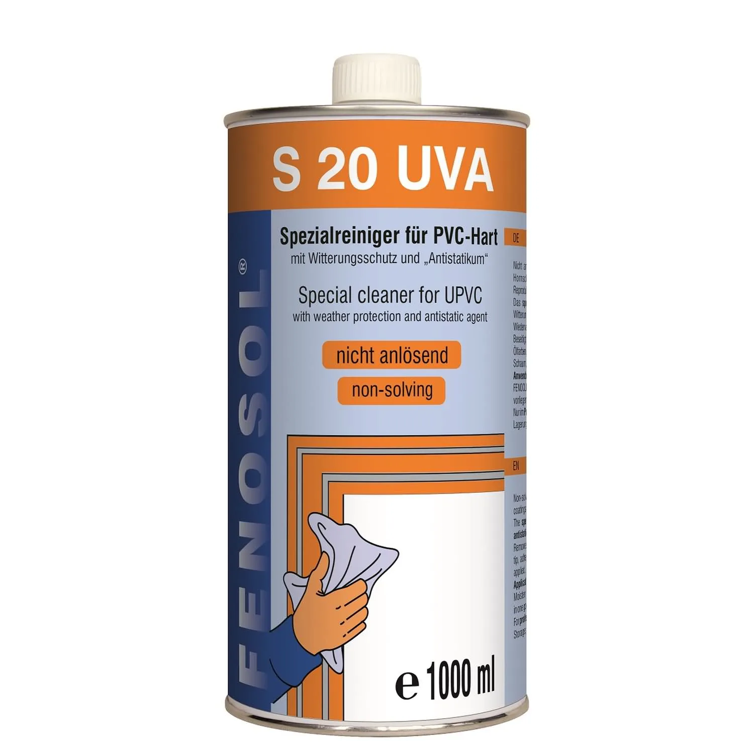 FENOPLAST Fenosol S 20 UVA Reiniger nicht anlösend 1 Liter