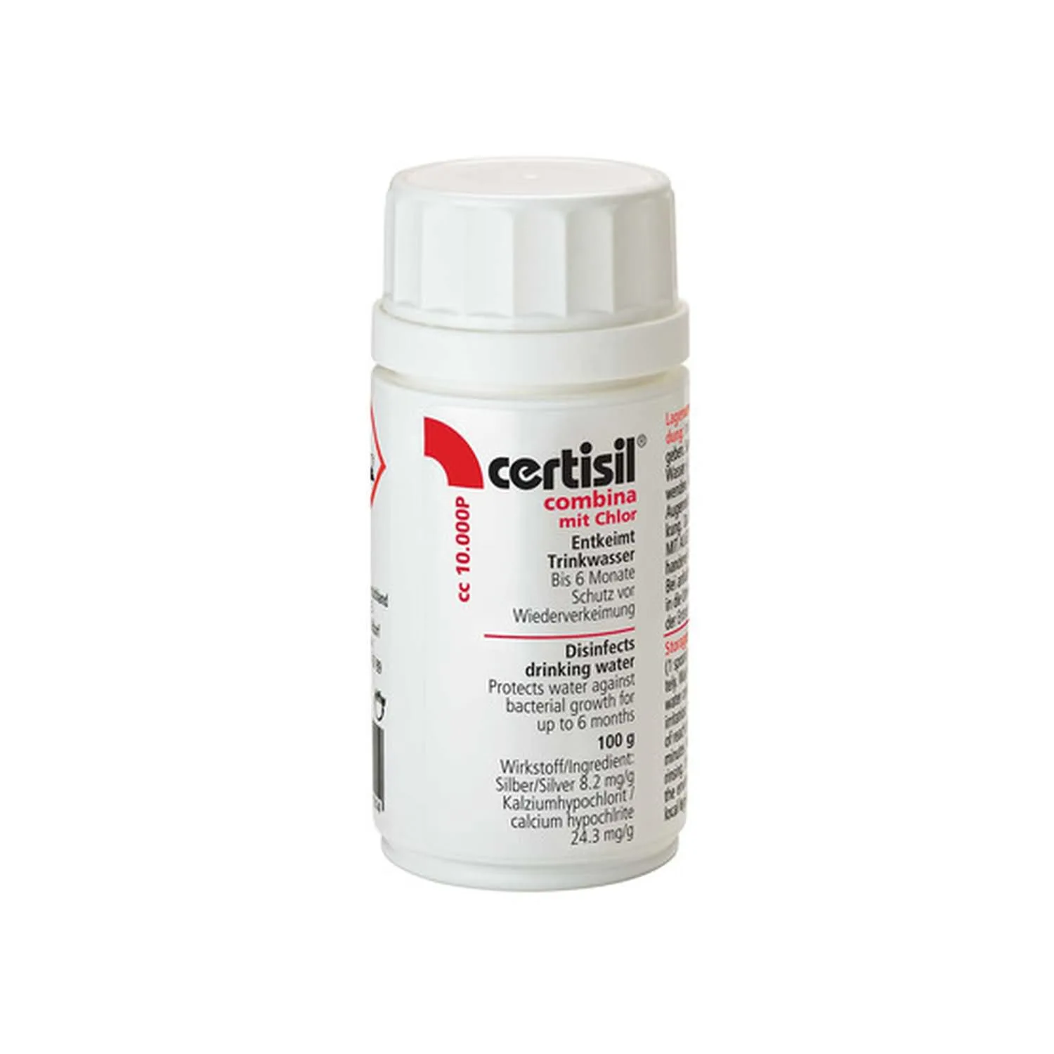 KATADYN Certisil combina CC 10.000 P - 100g Pulver mit Chlor