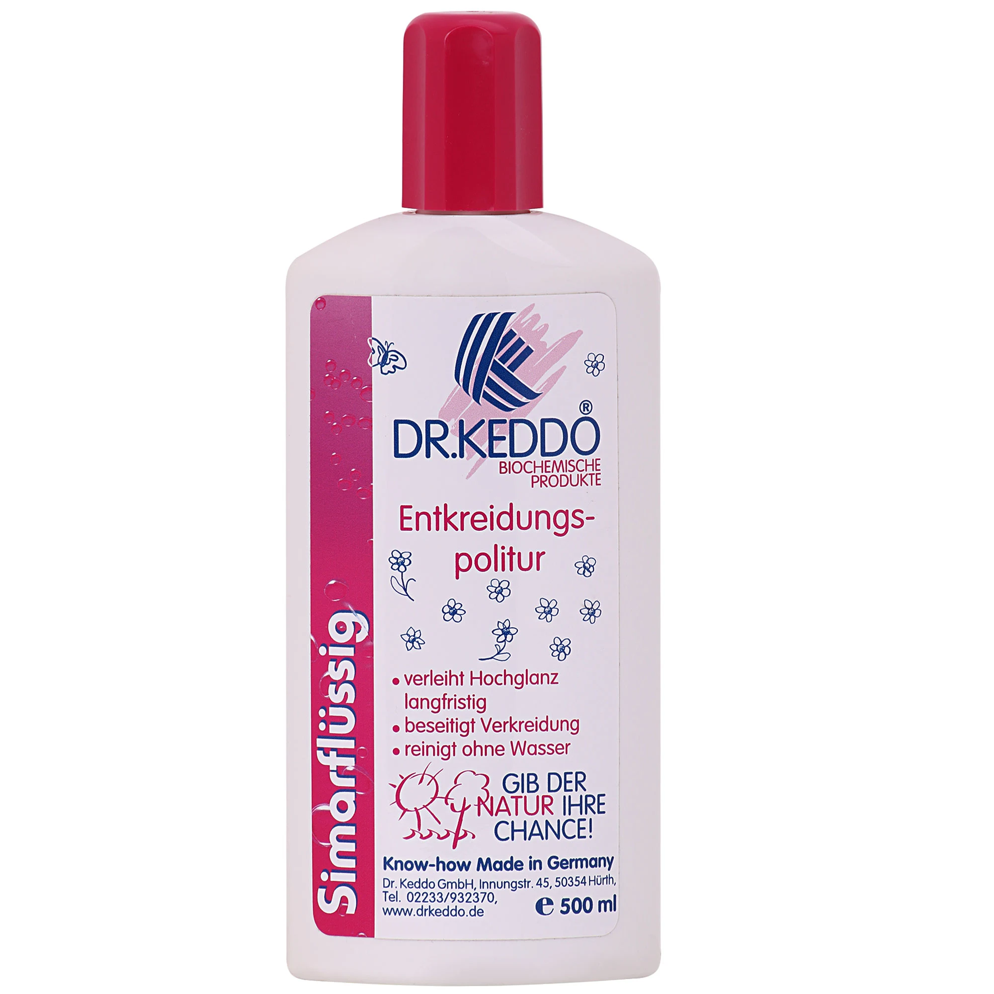 DR. KEDDO Simar flüssig 500ml Entkreidungspolitur