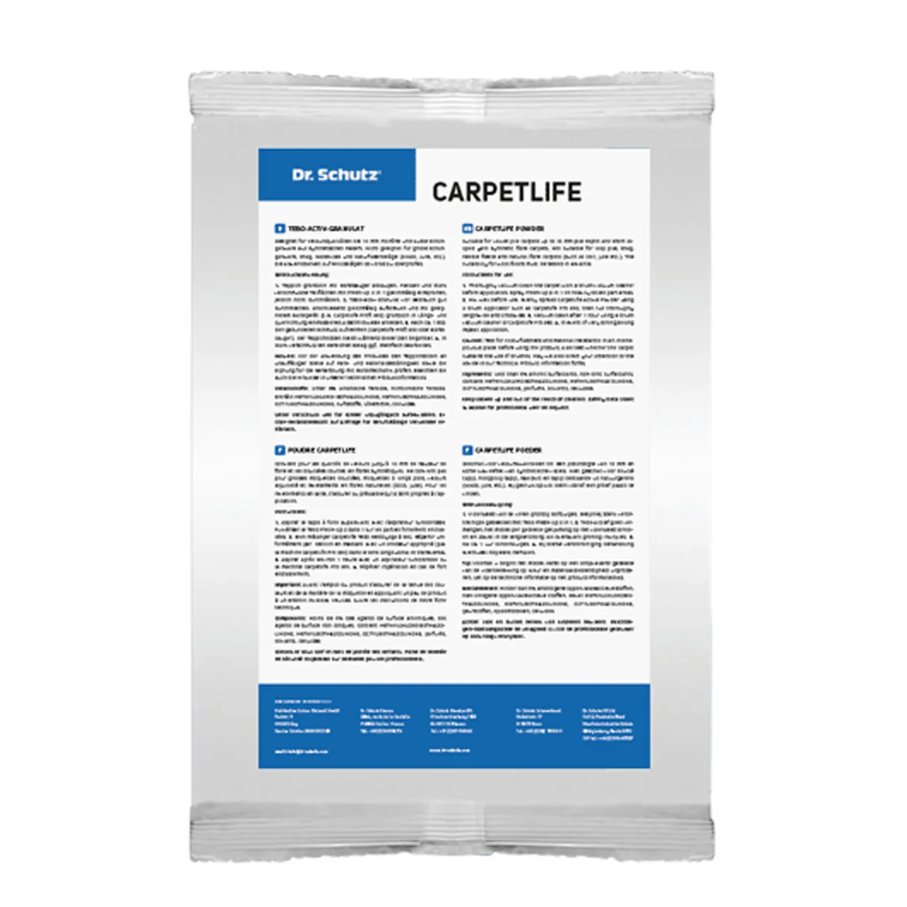 DR. SCHUTZ Carpetlife Granulat 1 kg TEBO ACTIVfür ca. 15 m³