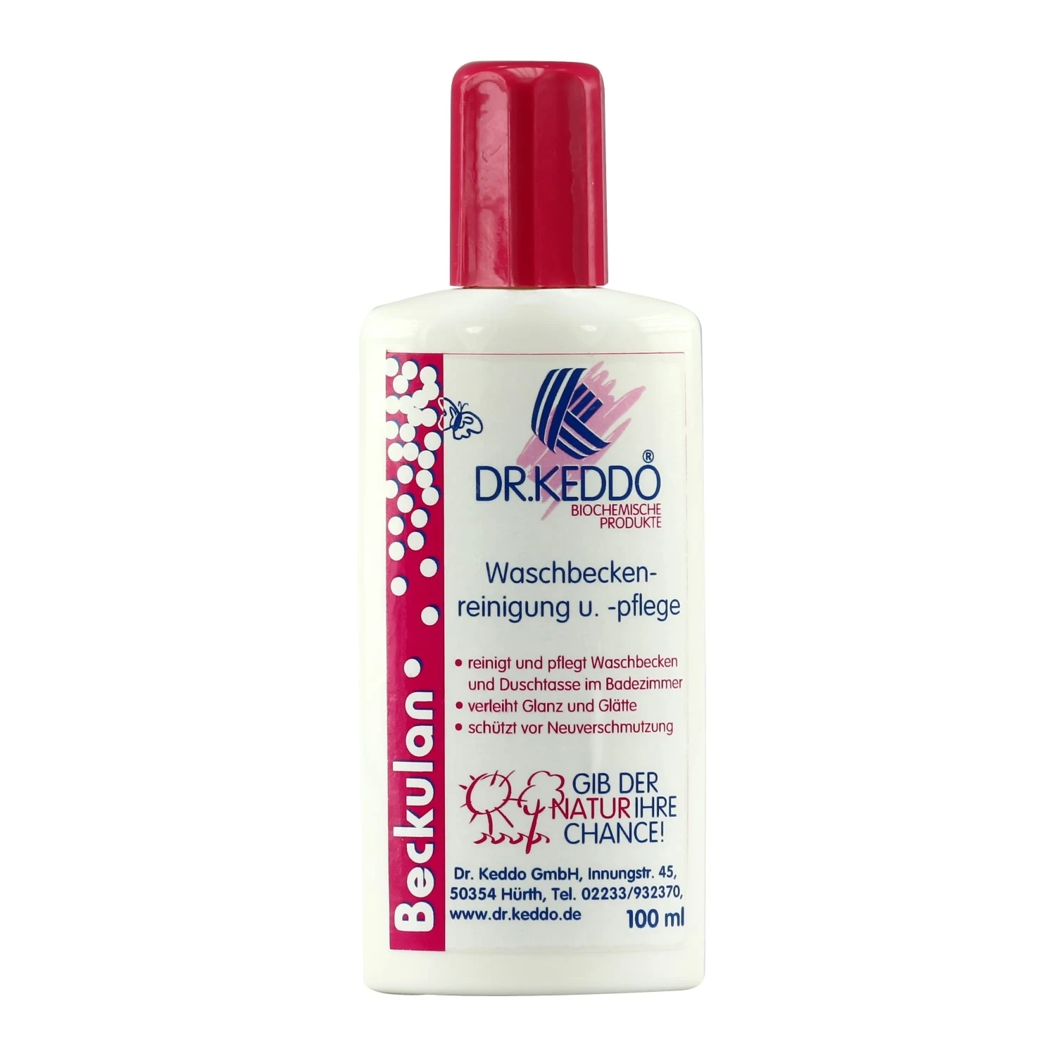 DR. KEDDO Beckulan 100 ml Waschbeckenreiniger