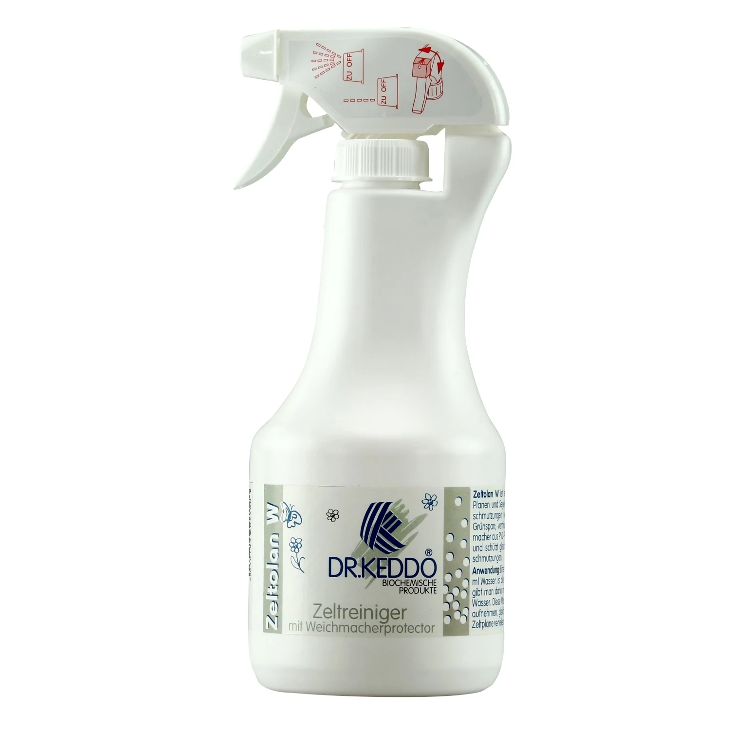 DR. KEDDO ZeltolanW 500 ml Zelt- und Planenreiniger mit Weichmacherprotector