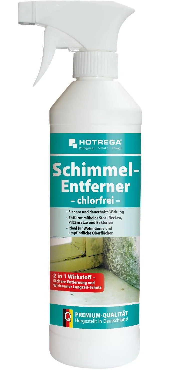 HOTREGA Schimmelentferner 500ml chlorfrei Sprühflasche