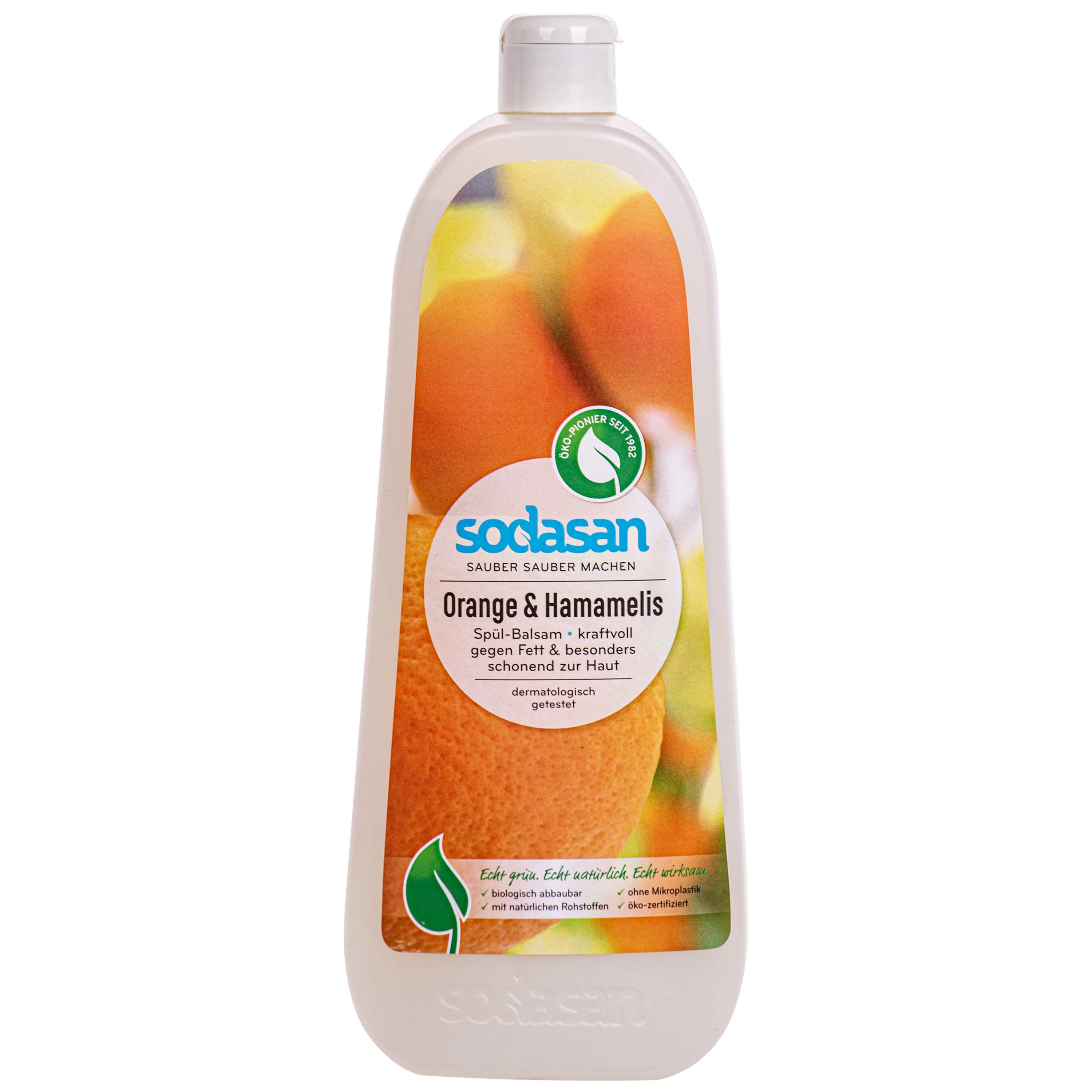 SODASAN Spülmittel Balsam Orange & Hamamelis 1 Liter
