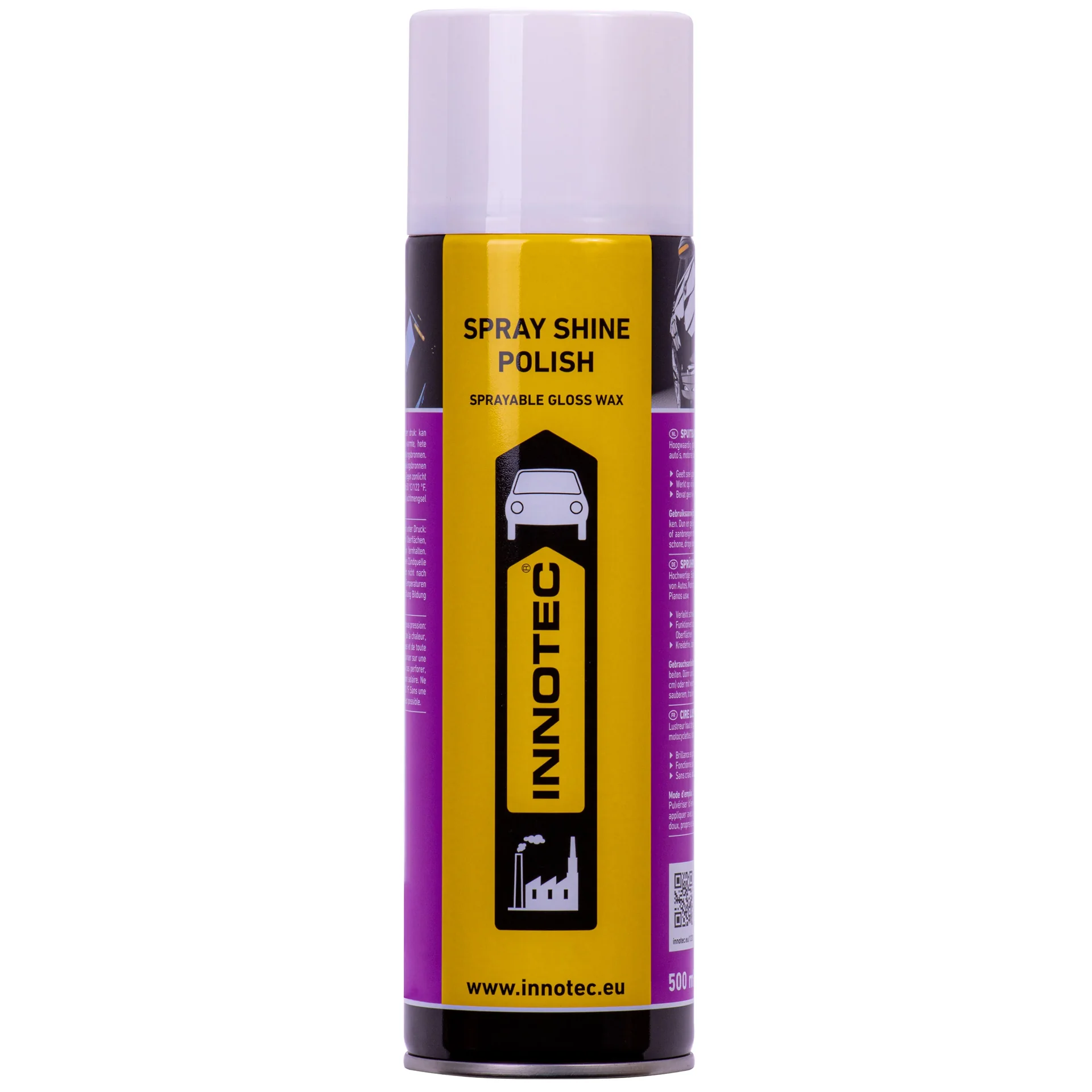 INNOTEC Spray Shine Polish 500 ml Lack- und Kunsstoffpolitur