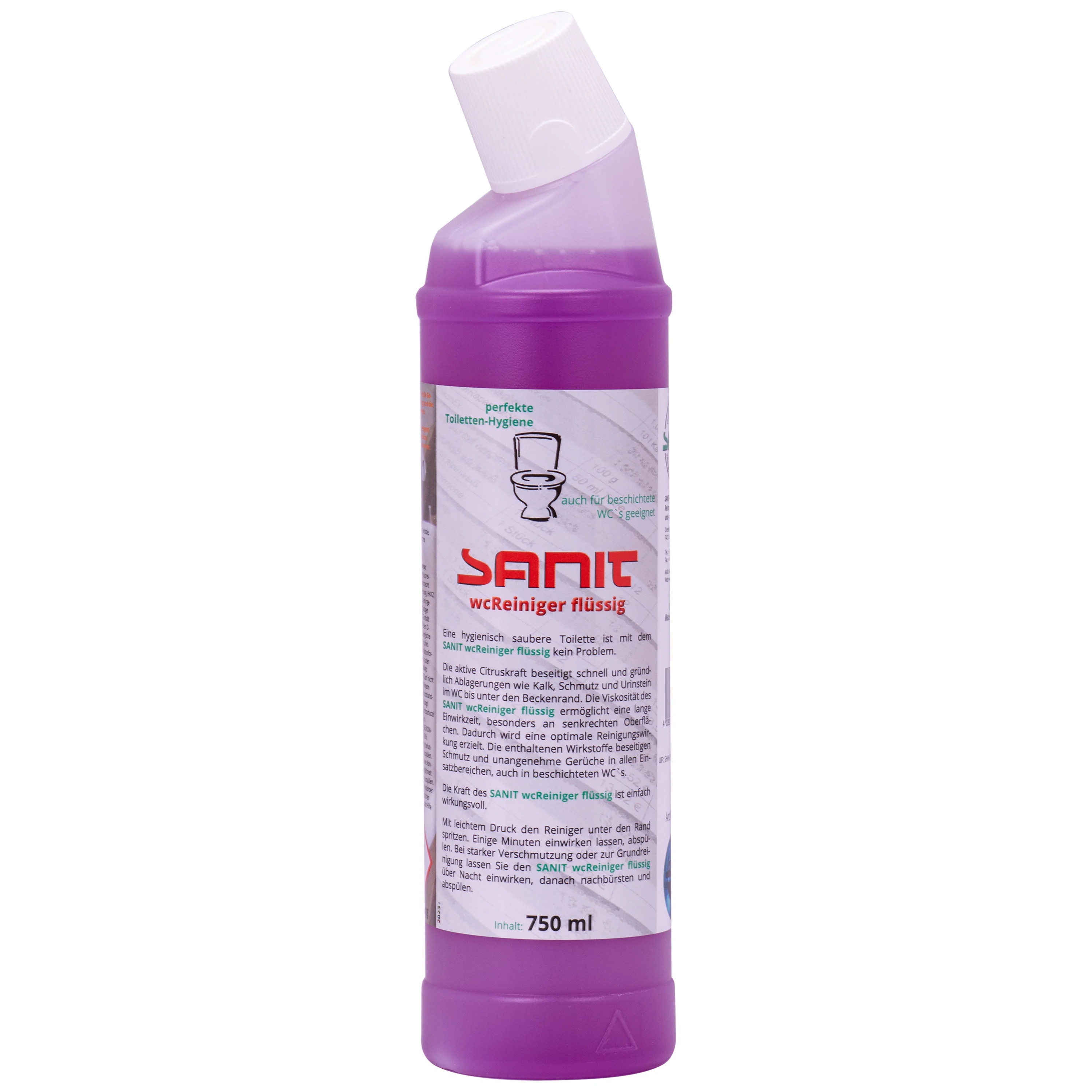 SANIT WC Reiniger flüssig 750 ml