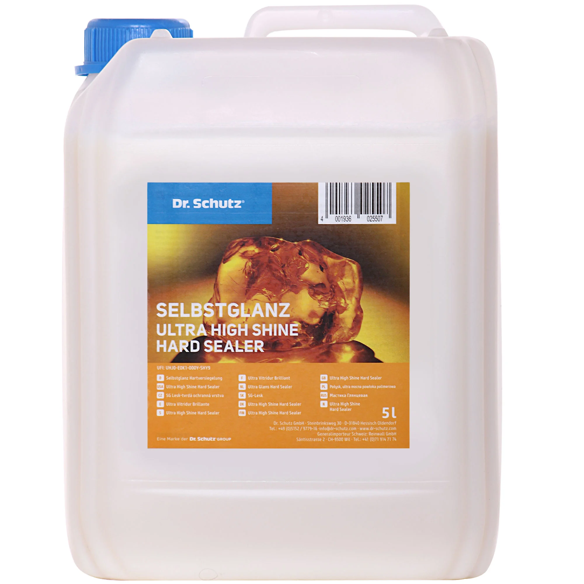 DR. SCHUTZ Selbstglanz Hartbeschichtung glänzend 5 Liter für 100m²