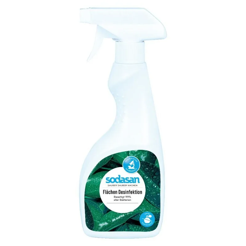 SODASAN Flächendesinfektion 6 x 500 ml Sprayflasche