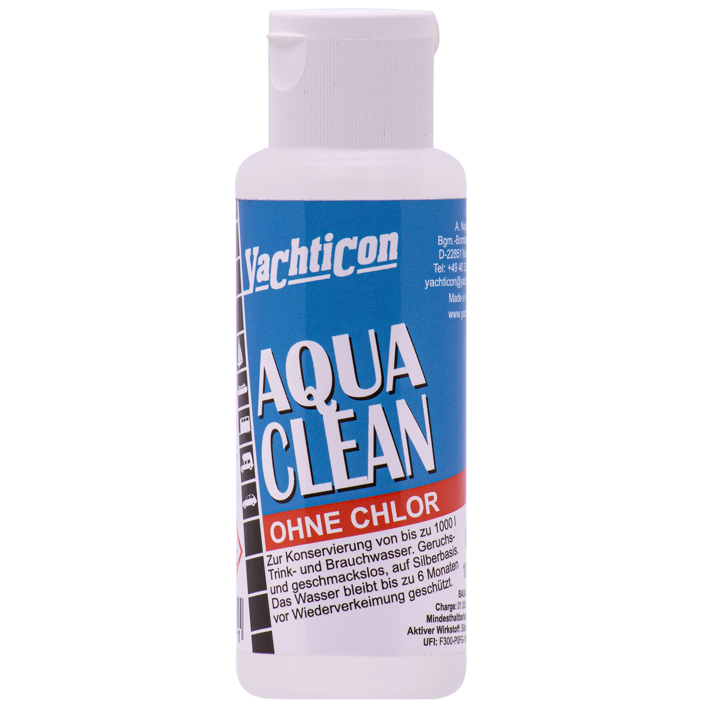 YACHTICON Aqua Clean AC 1000 flüssig ohne Chlor 100 ml
