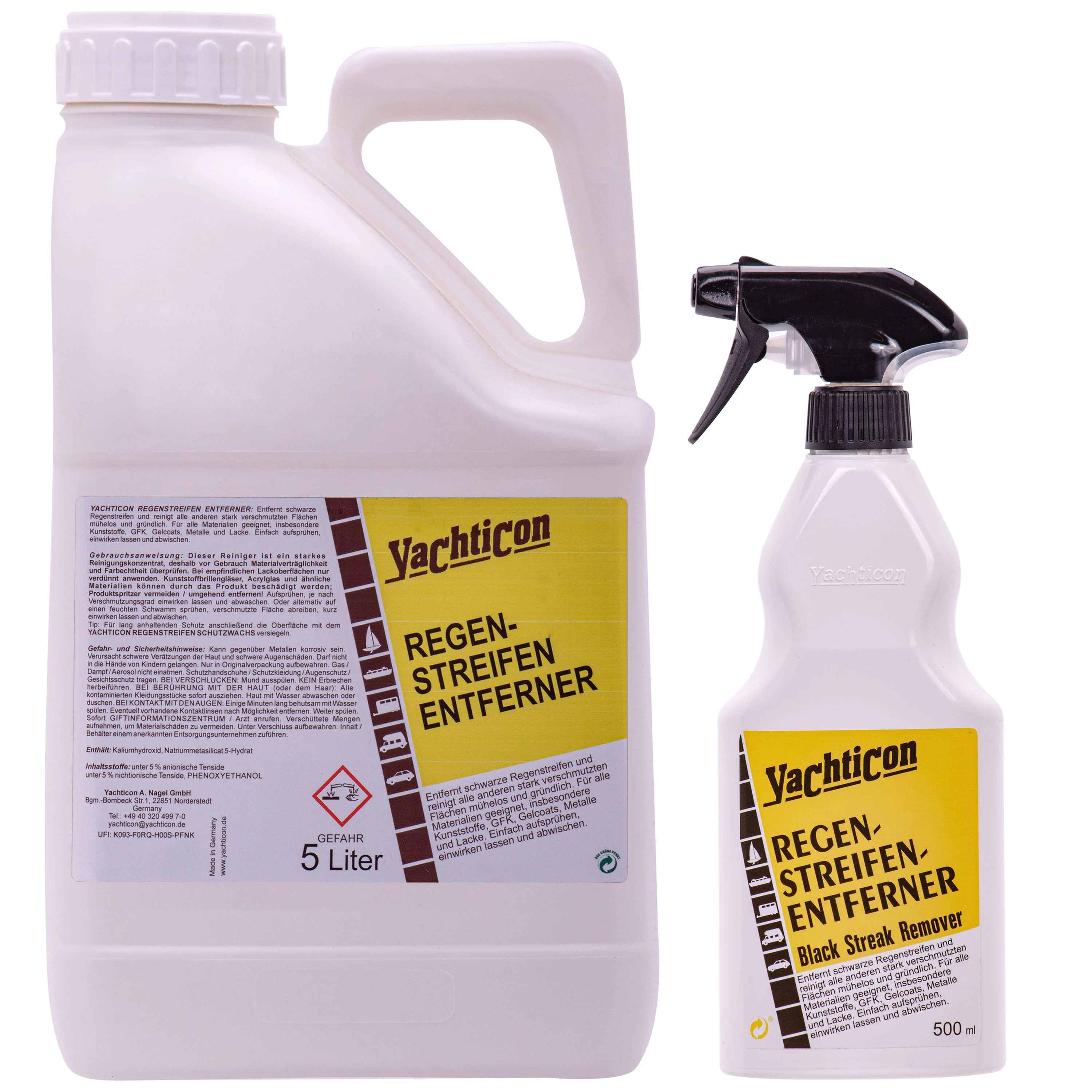Rain streak remover, Boat rain mark remover, Marine rain stain remover