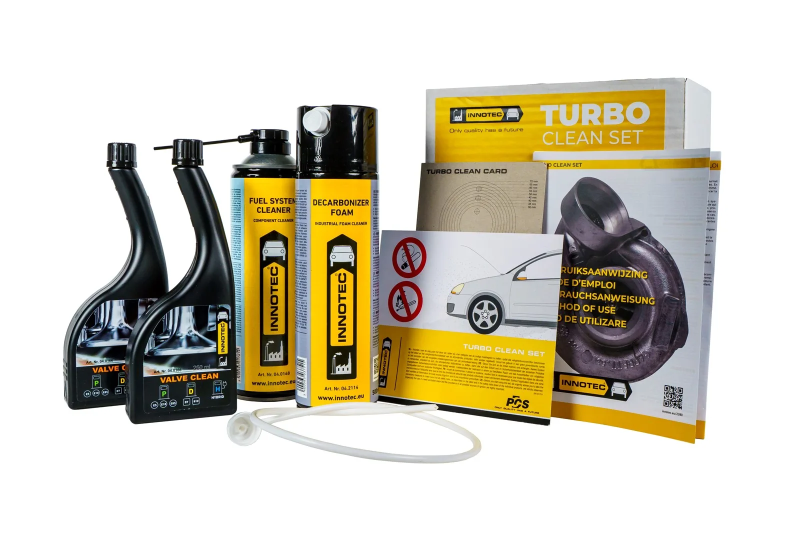 INNOTEC Turbo Clean Set Neu für 2 Fahrzeuge