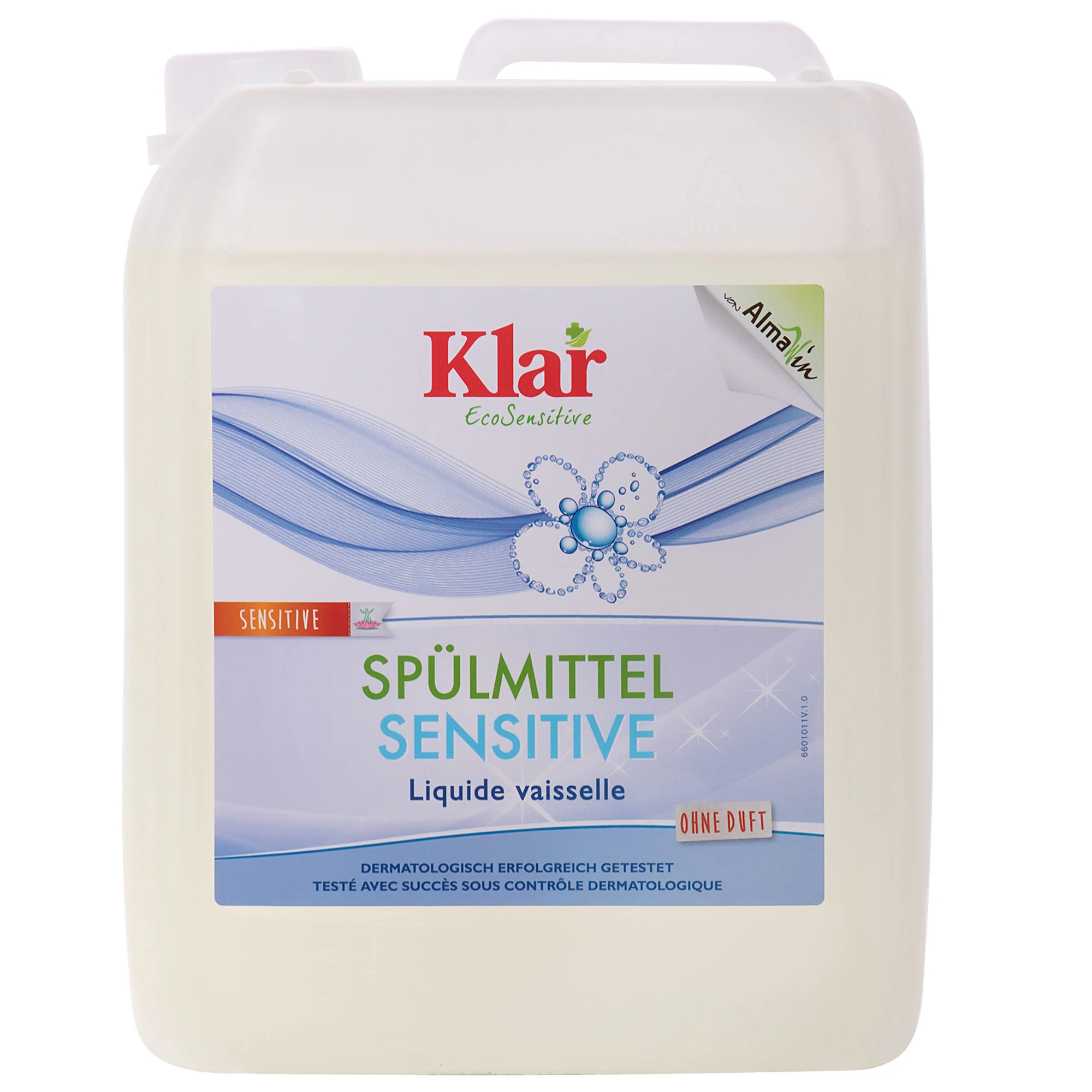 KLAR Spülmittel sensitive ohne Duft 5 Liter