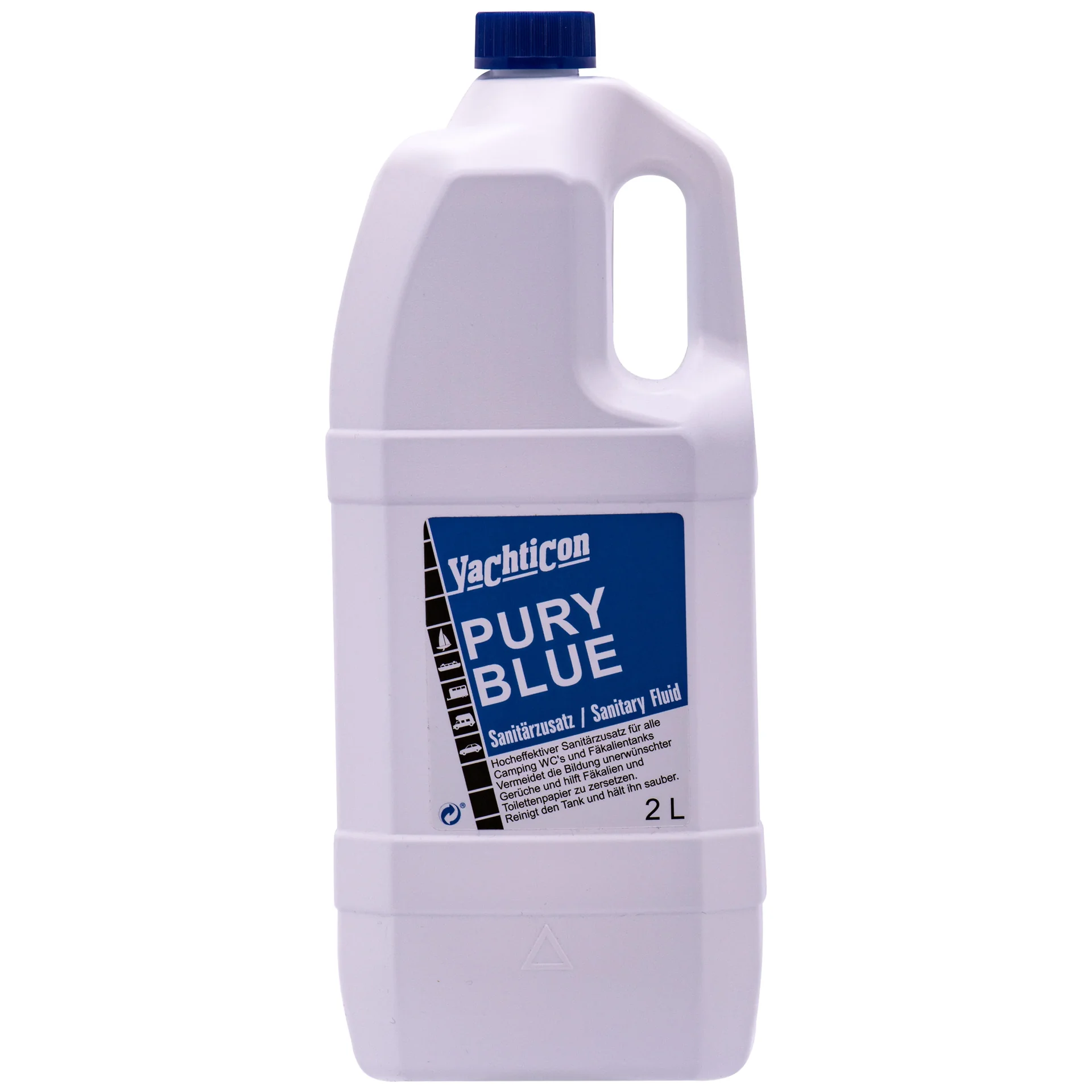 YACHTICON Pury Blue 2 Liter Sanitärflüssigkeit