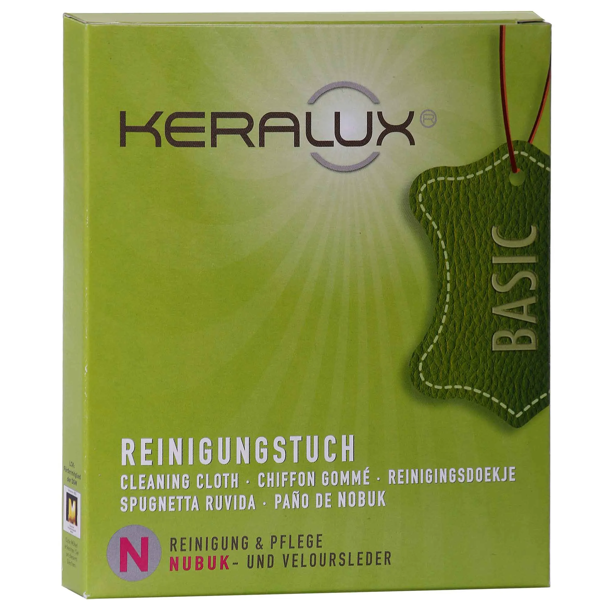 LCK KERALUX Reinigungstuch N für Nubuk- und Velourleder