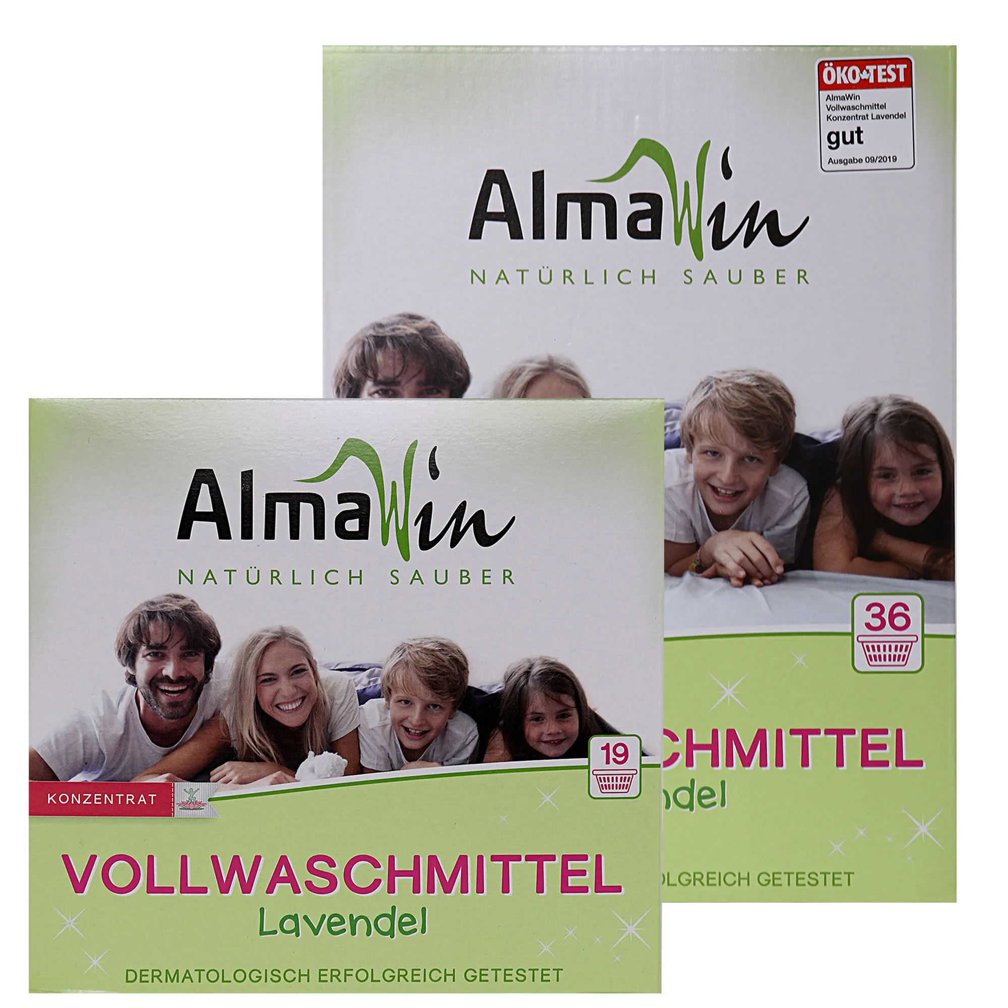 ALMAWIN Vollwaschmittel in verschiedenen Größengebinde