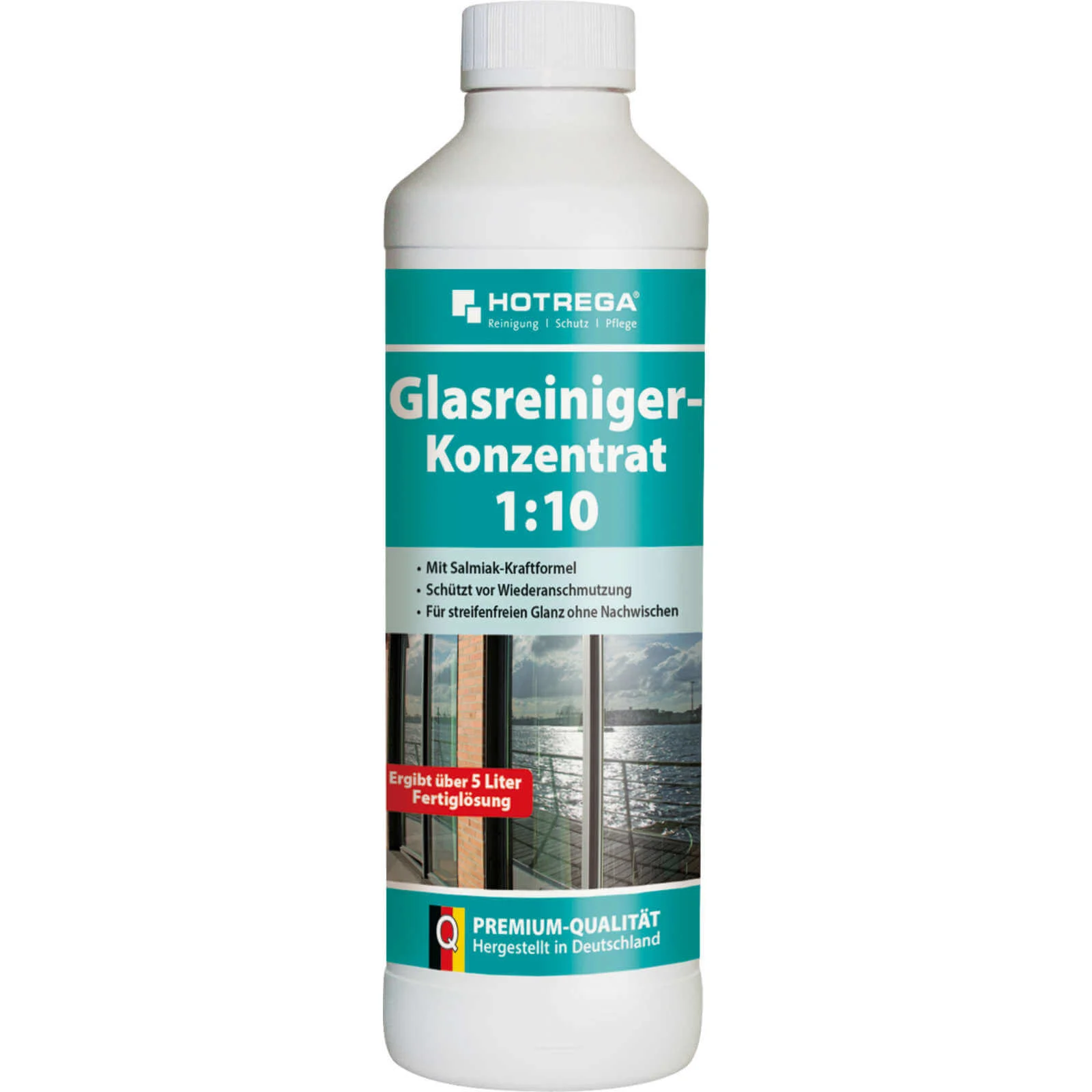 HOTREGA Glasreiniger Konzentrat 1:10 - 500 ml