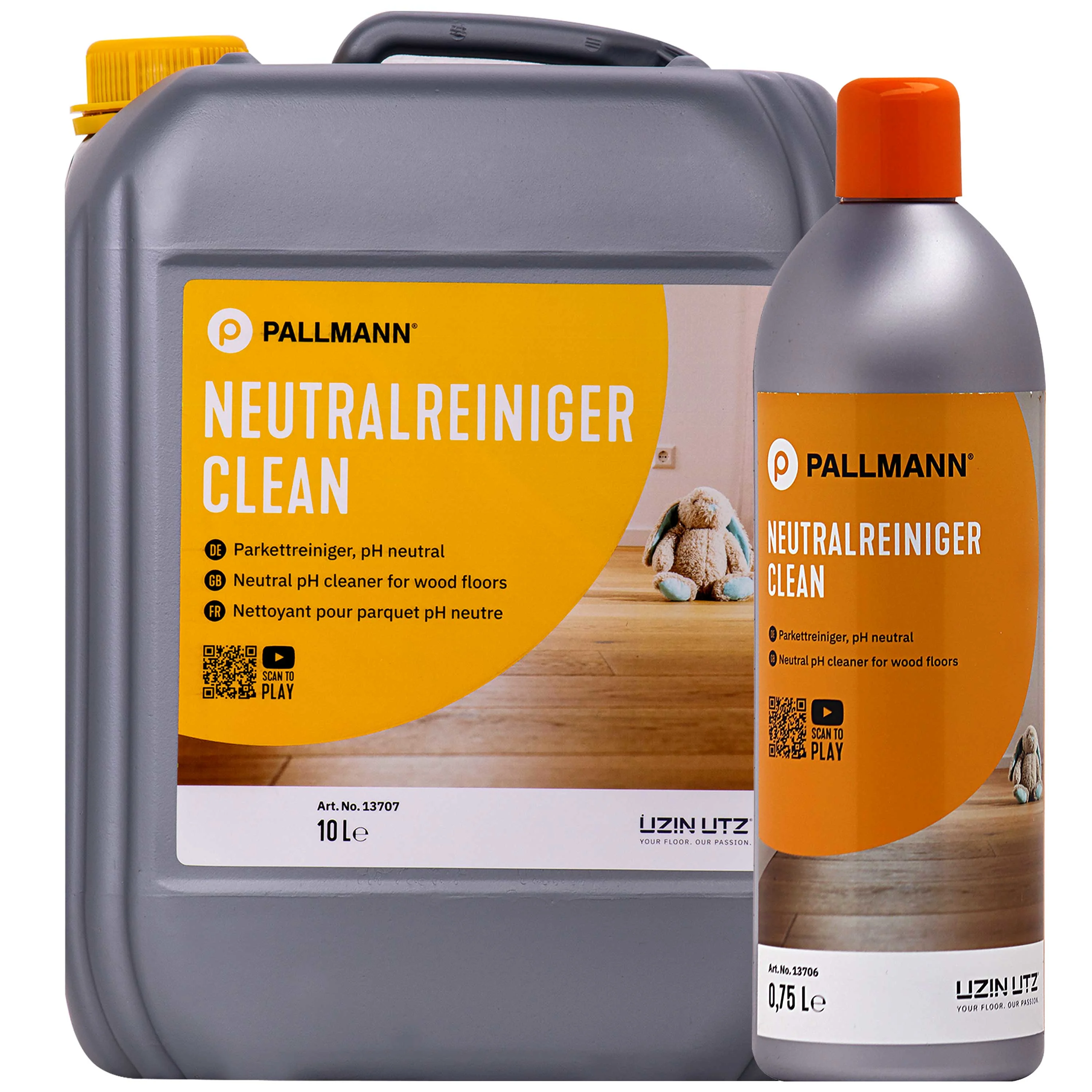 PALLMANN Neutralreiniger in verschiedenen Größengebinden