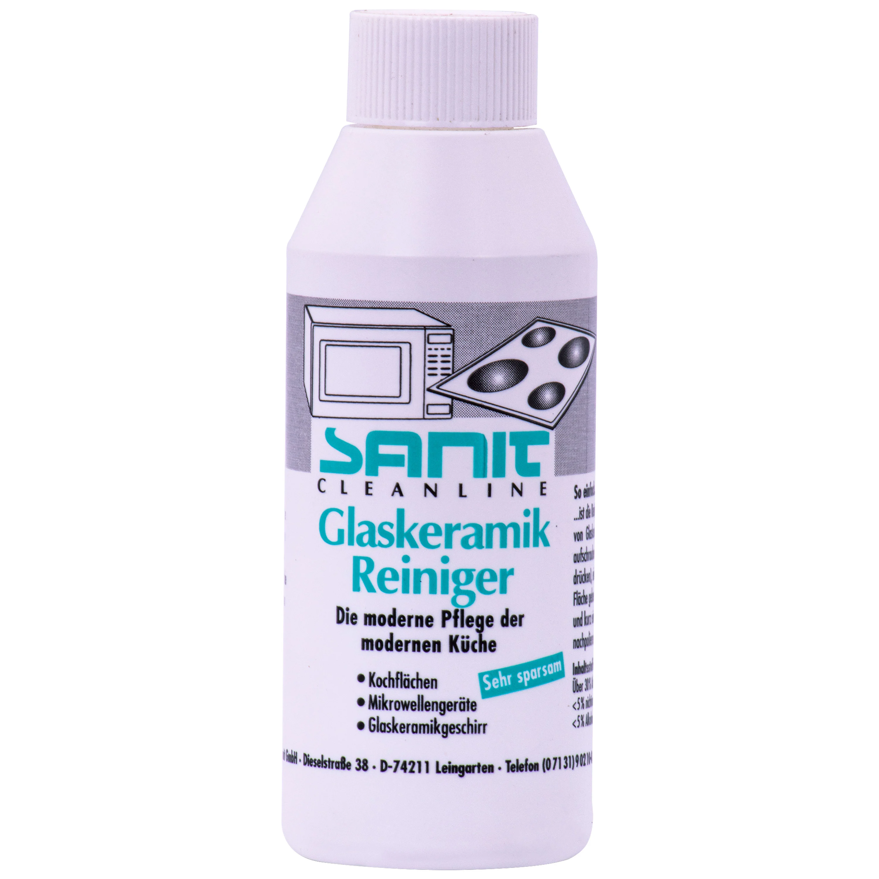 SANIT Glaskeramik Reiniger 250 ml